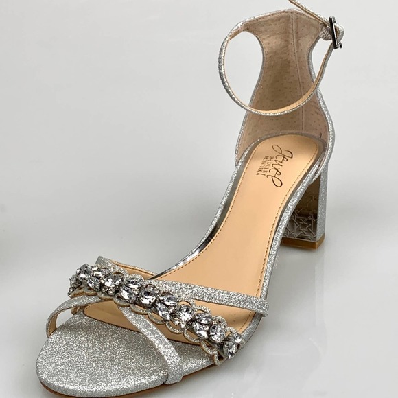 NIB Badgley Mischka Giona Evening Sandal Size 8 Evening Open toe - Picture 16 of 16